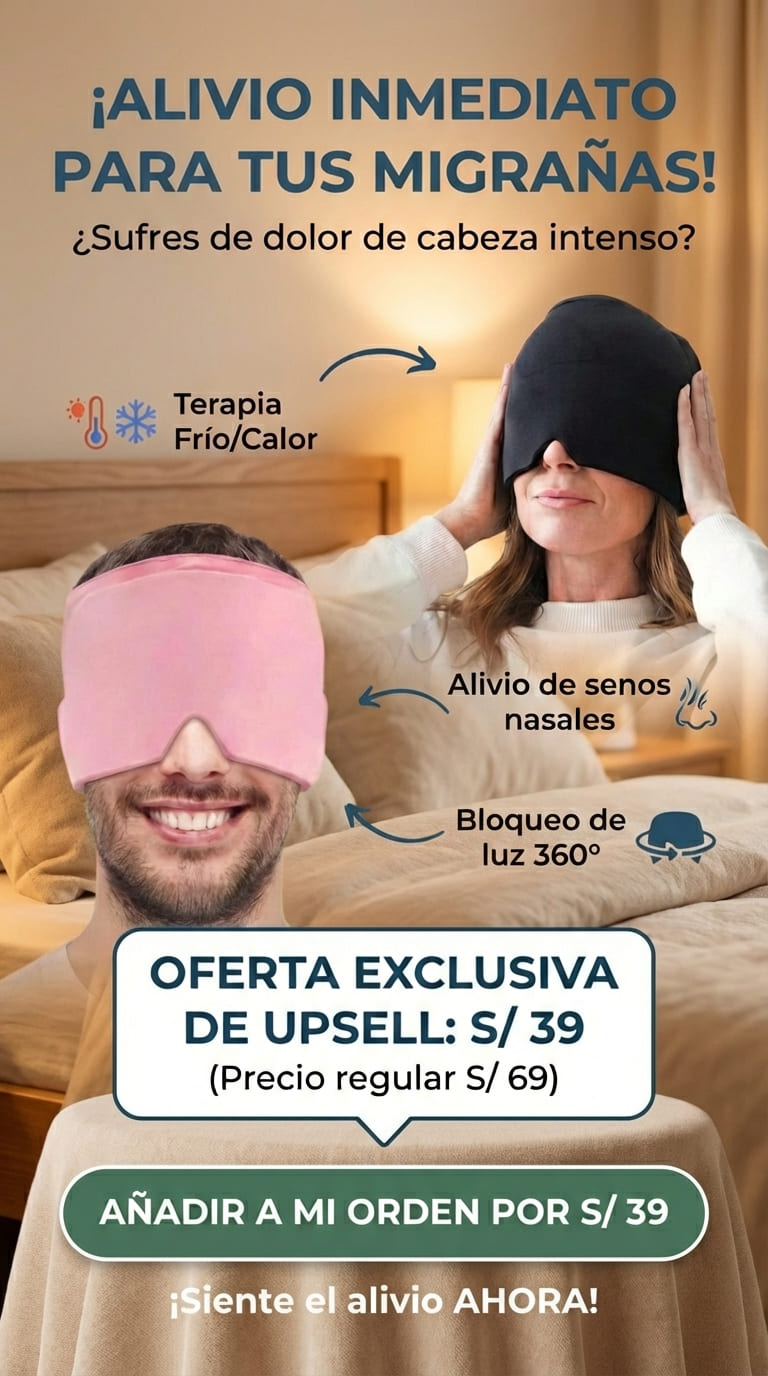 GORRO ANTIMIGRAÑAS