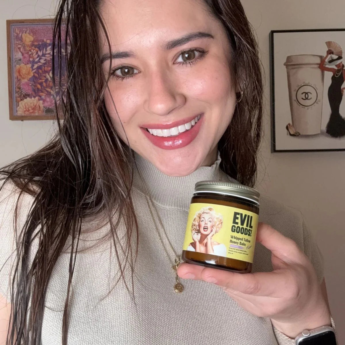 EVIL GOODS® - Bálsamo de miel y sebo de res Anti-Envejecimiento